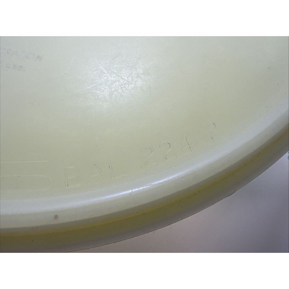 VTG Tupperware Yellow Fix N Mix Bowl 274 Sheer Lid 224 Large 26 Cup Holiday Meal - Picture 7 of 10